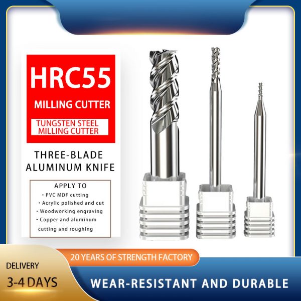 HRC55 Aluminum Milling Cutter